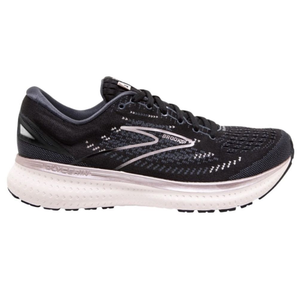 Brooks Women’s Glycerin 19 Running Shoes - Black/Silver